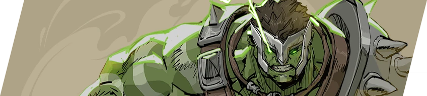 GREEN SCAR Nameplate