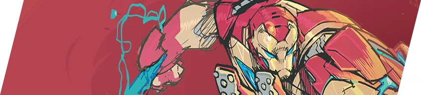 IRON MAN Nameplate