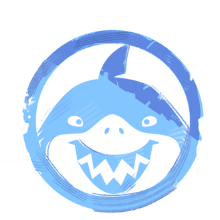 JEFF THE LAND SHARK EMBLEM