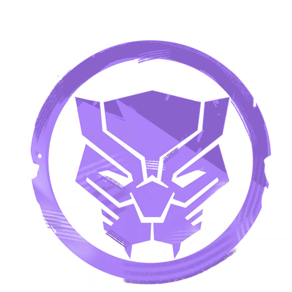 BLACK PANTHER EMBLEM Full HD Spray