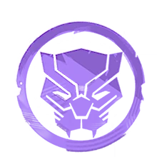 BLACK PANTHER EMBLEM Spray