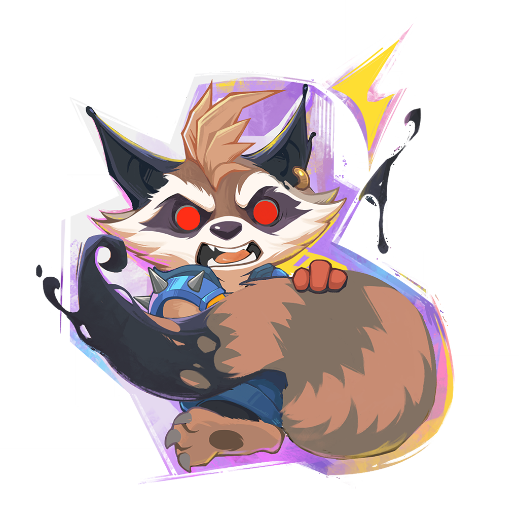 Symbiote Raccoon Full HD Spray
