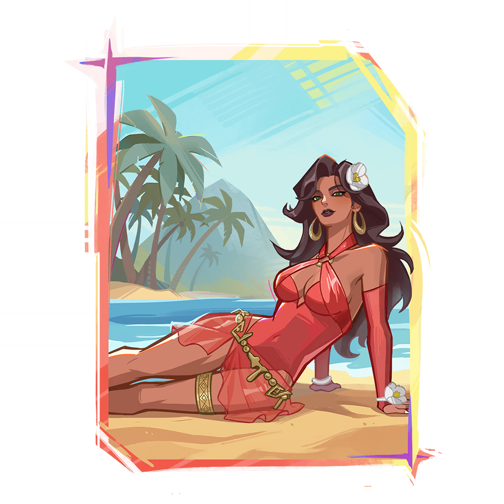 Seaside Sorceress Spray in Marvel Rivals