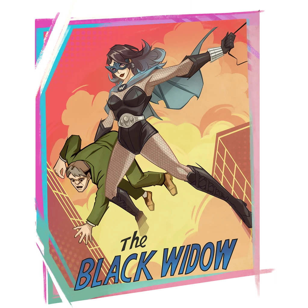 Black Widow | MIDNIGHT SUSPENSE Spray - Marvel Rivals Skins