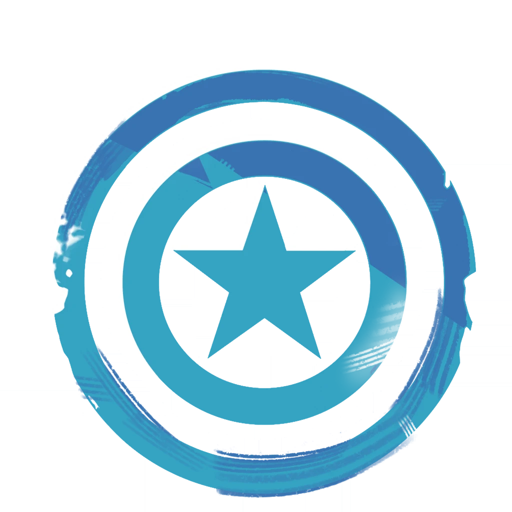 CAPTAIN AMERICA EMBLEM Spray