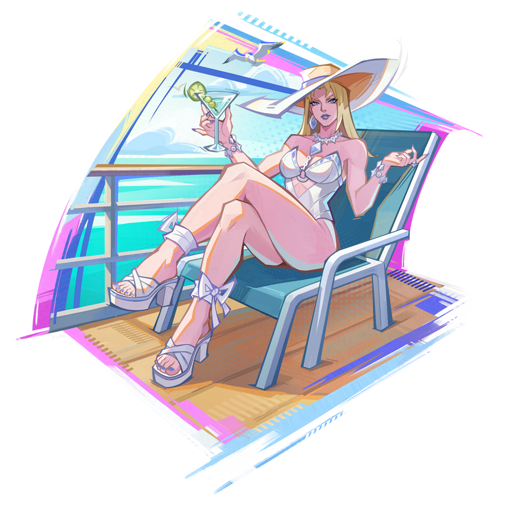 WHITE WAVE QUEEN Full HD Spray