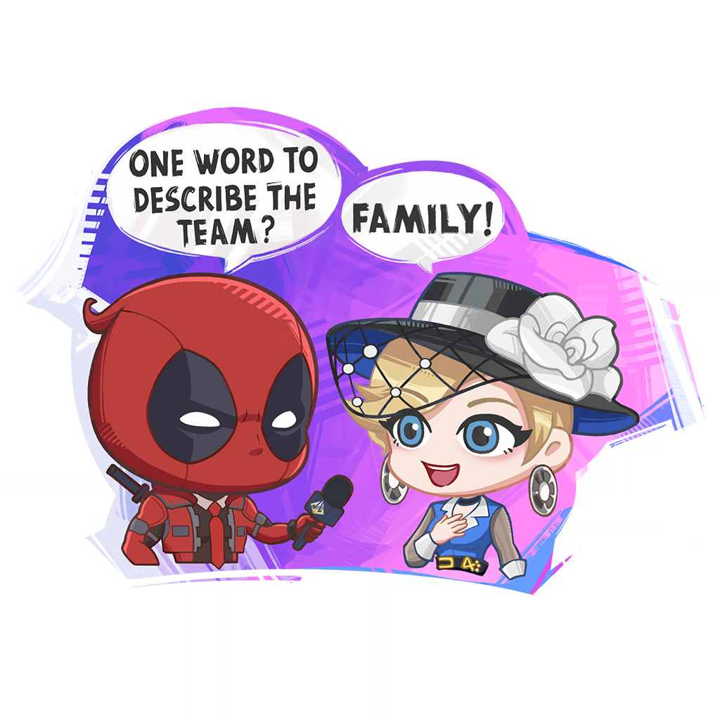 One Big Family Spray in Marvel Rivals