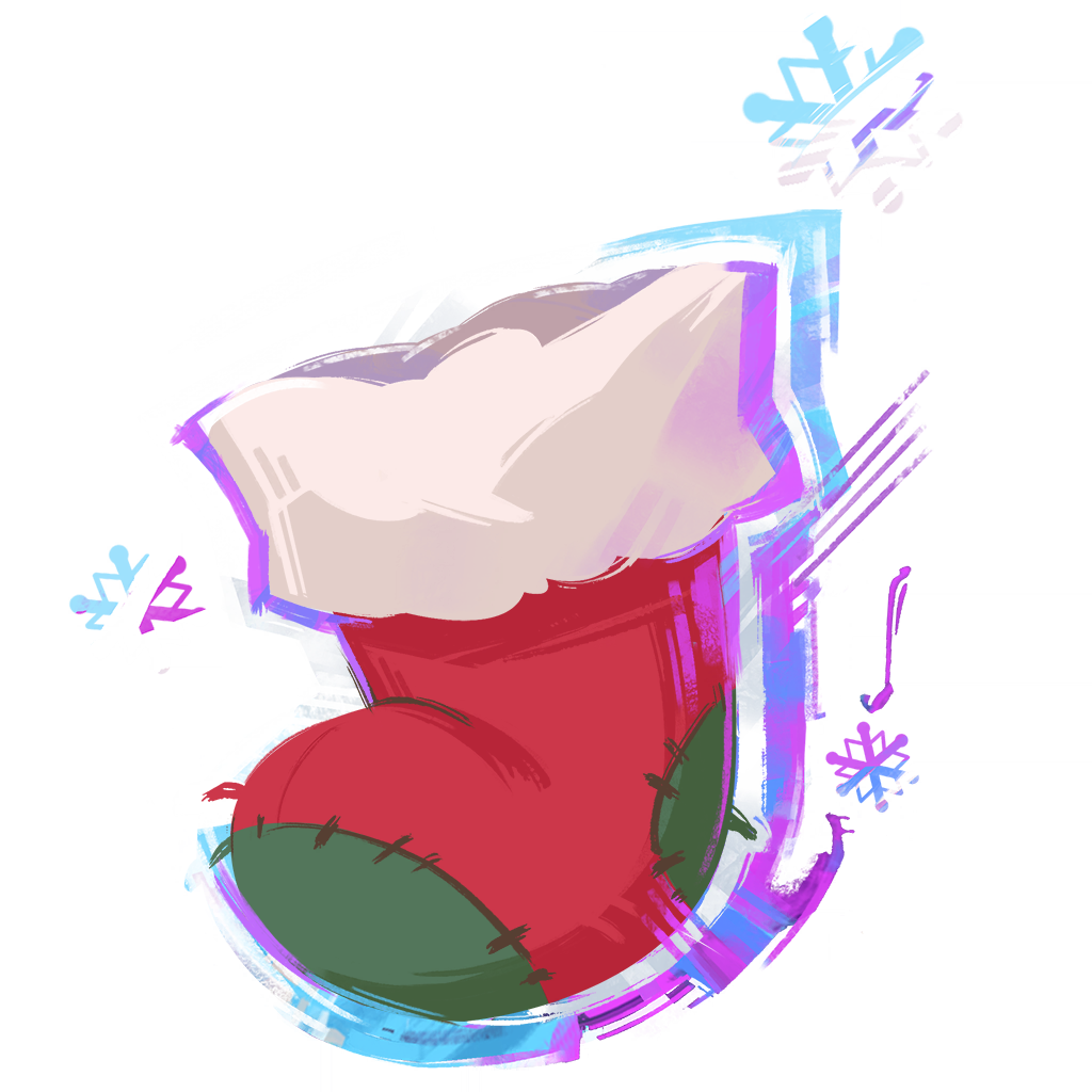 Winter Stockings Full HD Spray