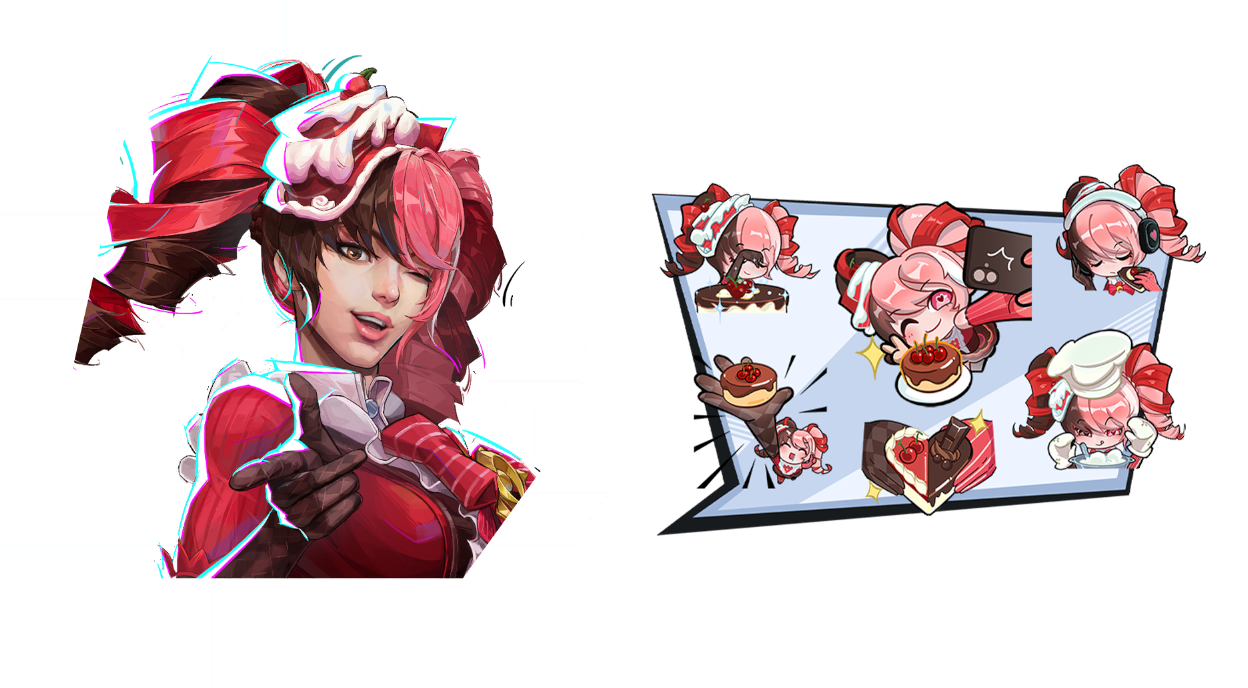 Cherry Delight Costume & Emoji Combo Bundle