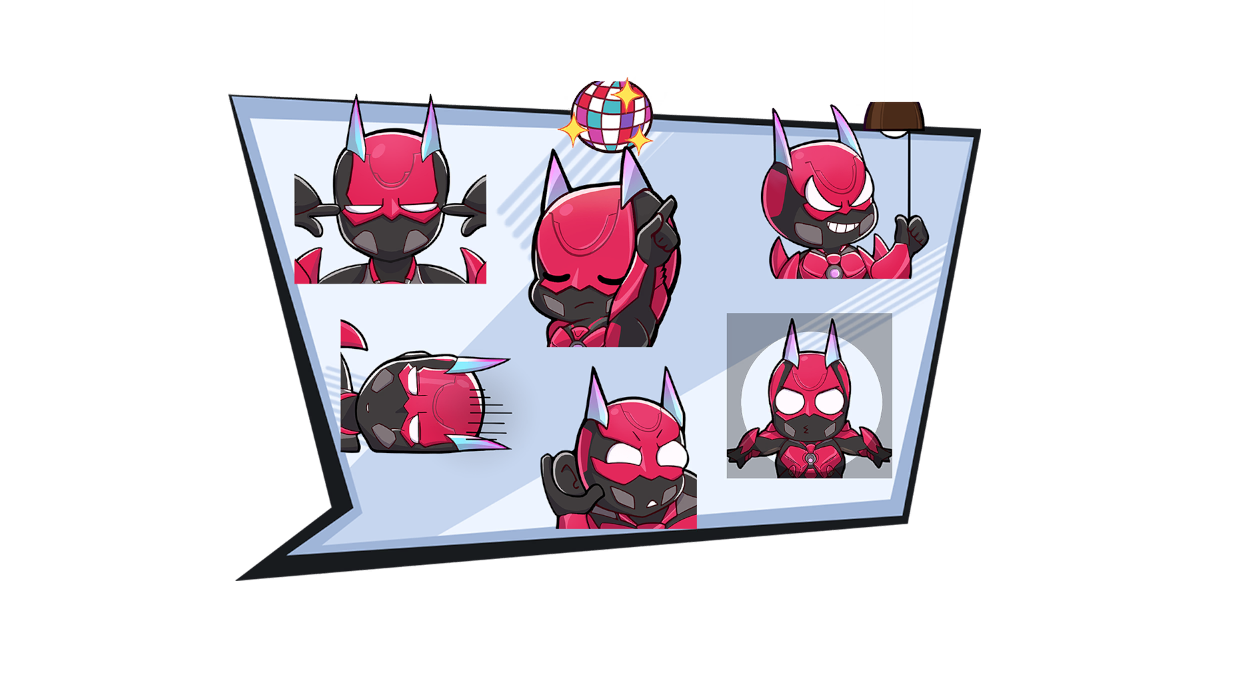 Daredevil - Devil 2099 Emoji Bundle