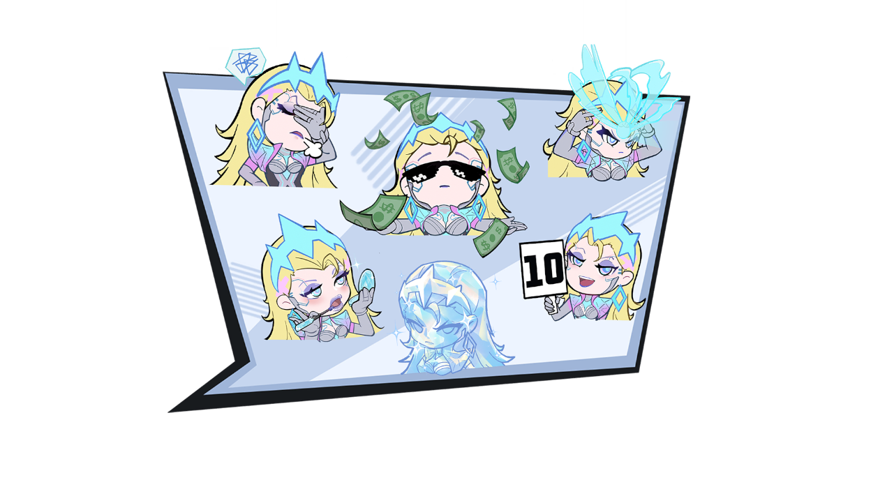 Emma Frost - Hellfire Protocol Emoji Bundle