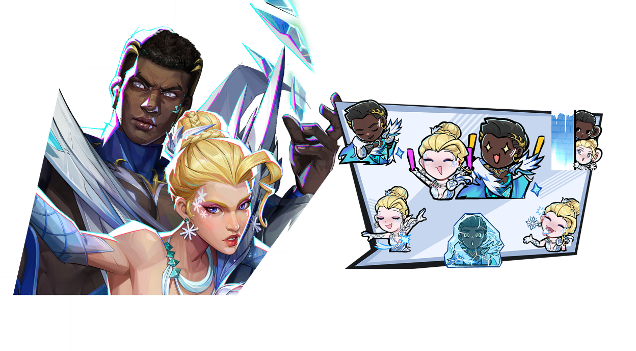 ICE PAS DE DEUX & EMOJI COMBO BUNDLE