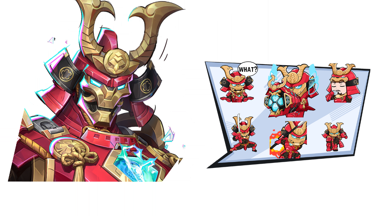 IRON SAMURAI & EMOJI COMBO BUNDLE