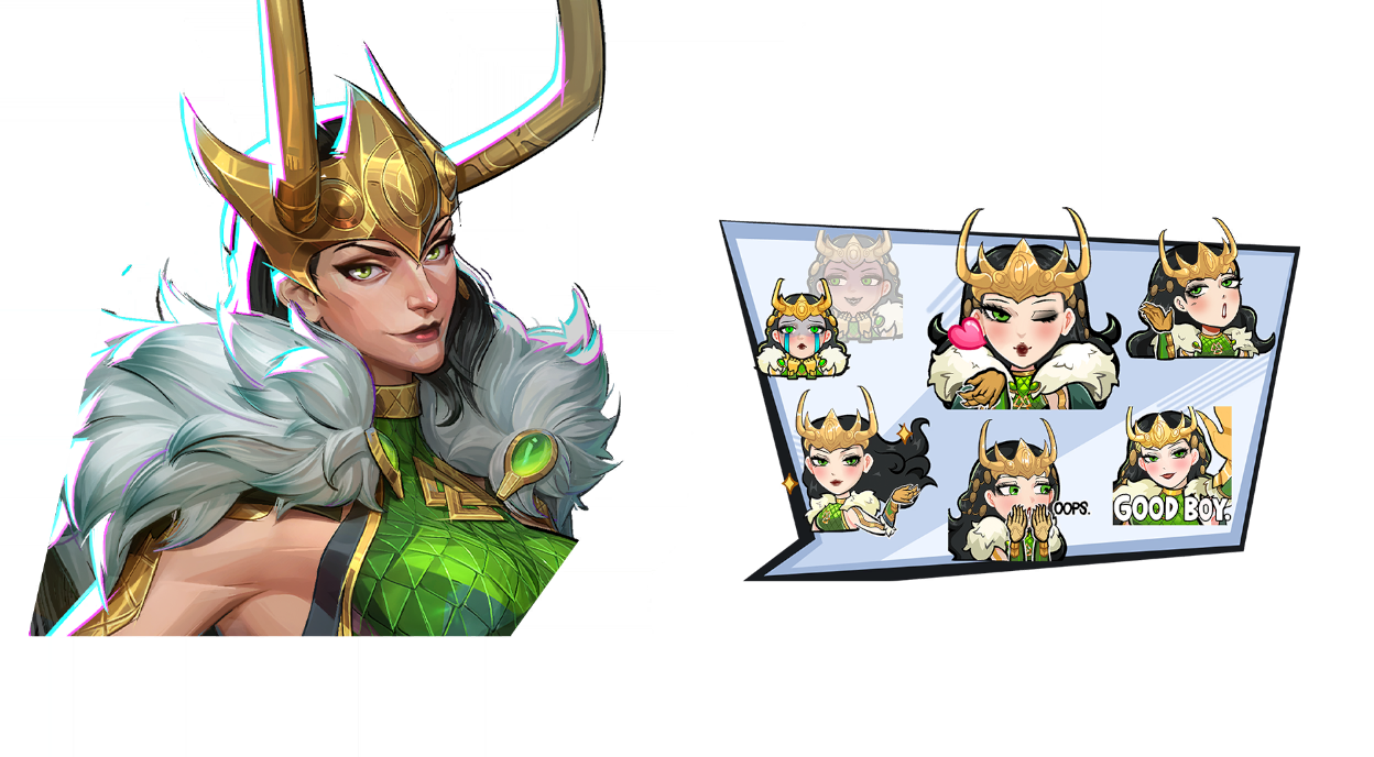 LADY LOKI & EMOJI COMBO BUNDLE