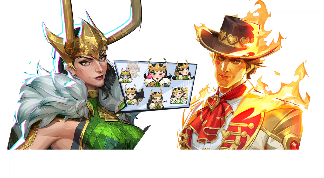 LADY LOKI & JACK OF HEARTS COMBO BUNDLE