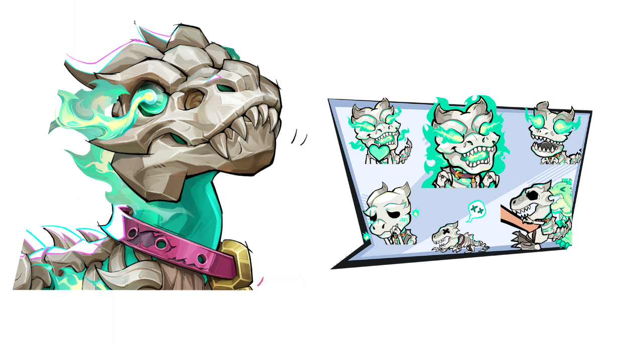 SKELE-SAURUS & EMOJI COMBO BUNDLE