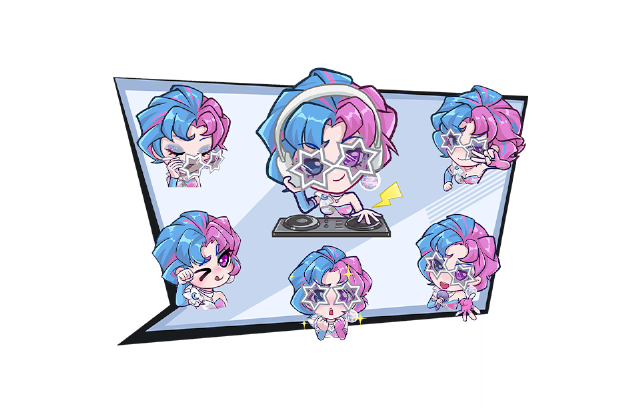 LUNA SNOW - DISCO POP EMOJI BUNDLE