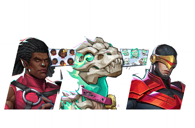 VAMPIRE KING & SKELE-SAURUS & PHOENIX CYCLOPS COMBO BUNDLE