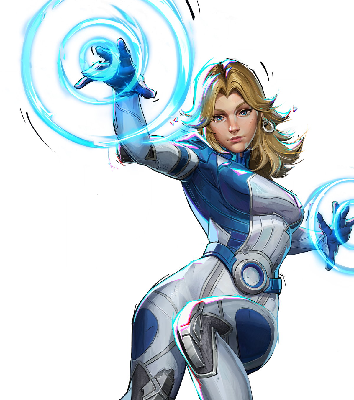 Invisible woman cosmetics marvel rivals skins