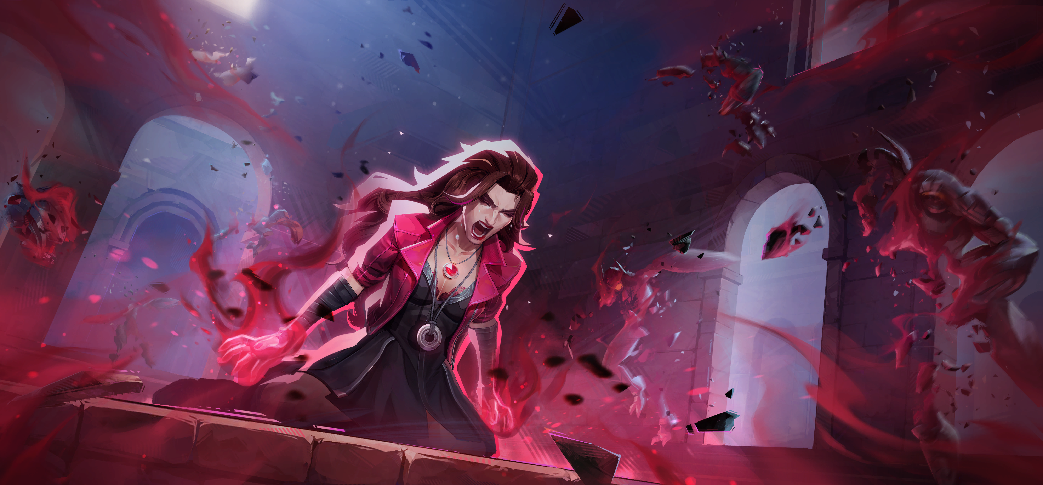 Scarlet Sokovia MVP Animation in Marvel Rivals