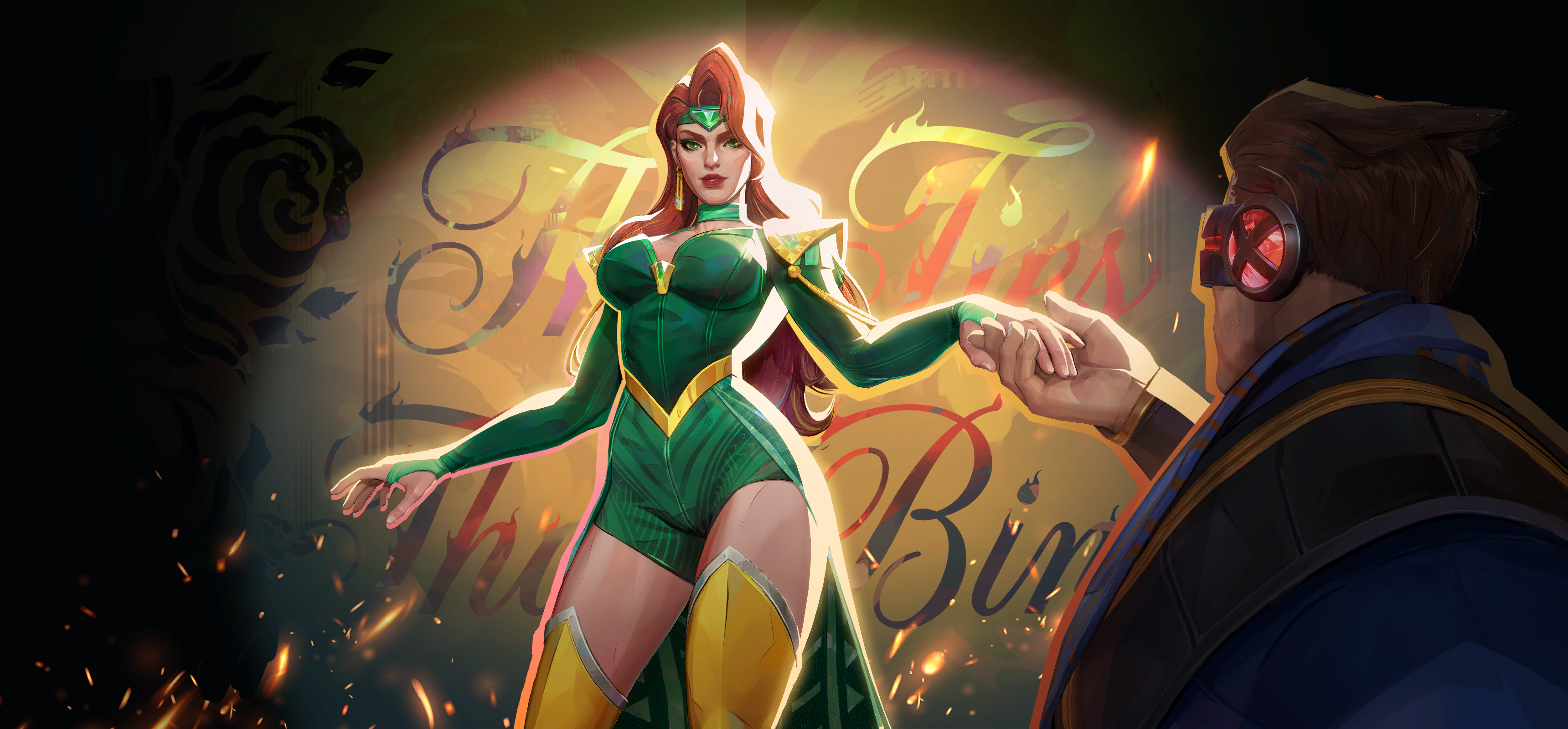 Graceful Descent MVP Animation in Marvel Rivals
