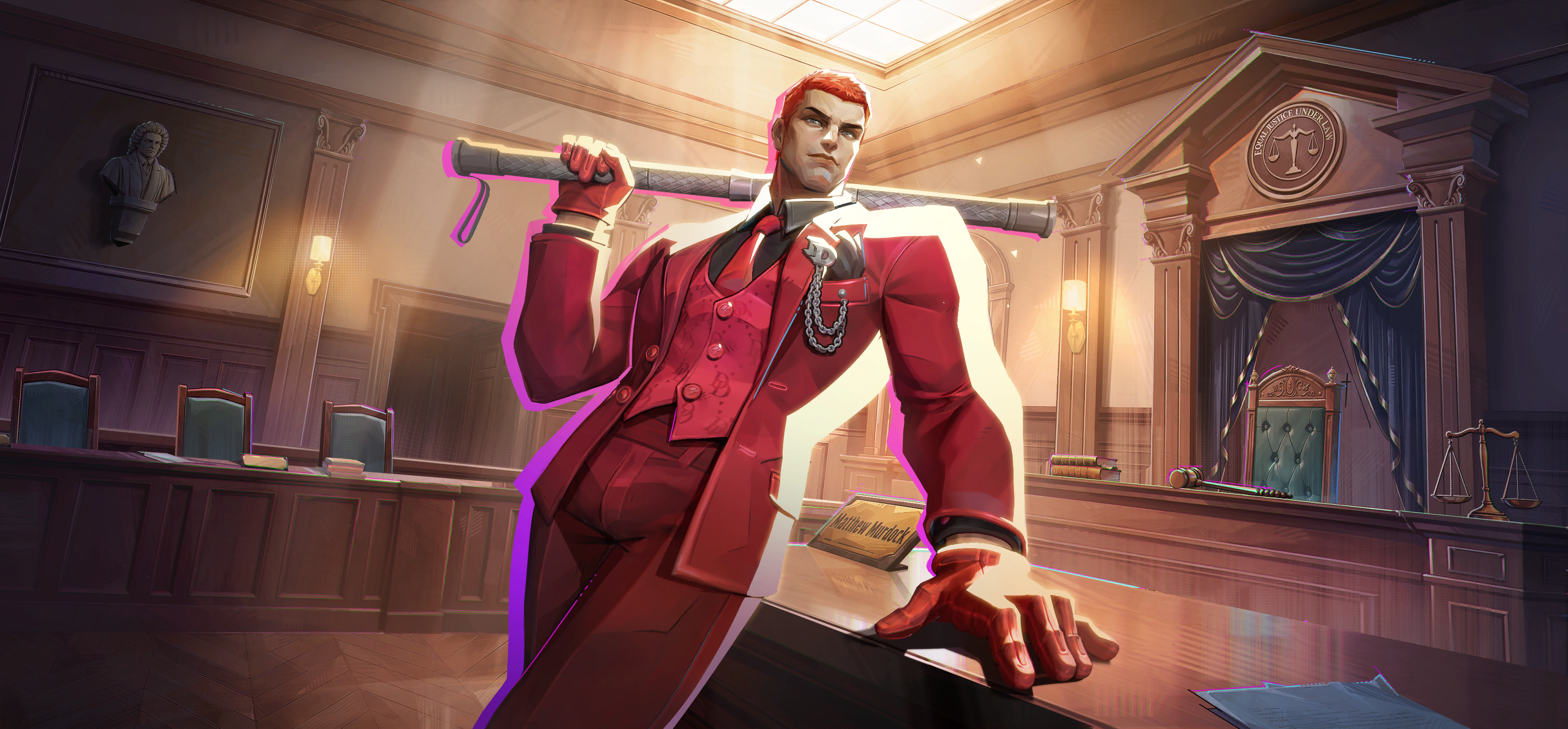 Blind to Defeat MVP Animation in Marvel Rivals