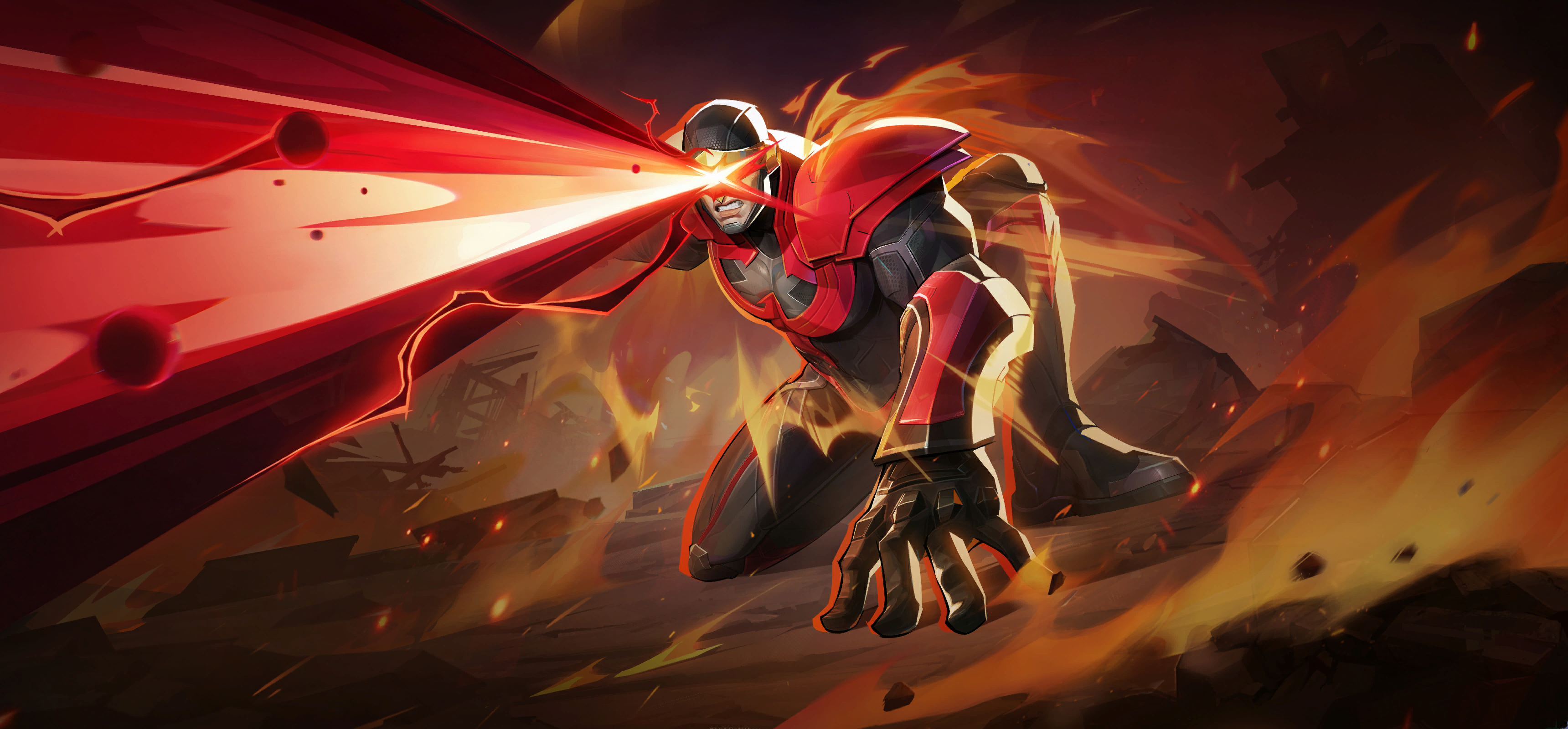 Optic Inferno MVP Animation in Marvel Rivals