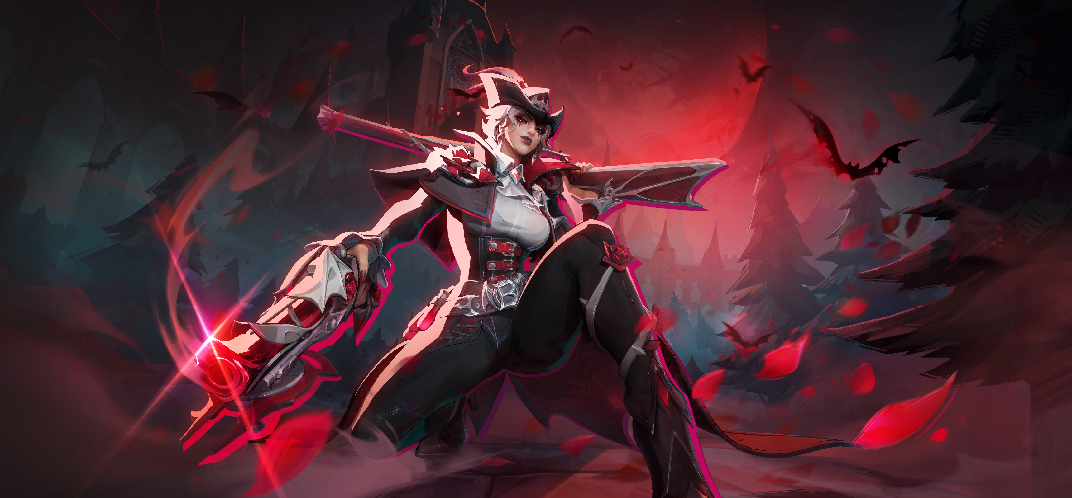 Rose Requiem MVP Animation in Marvel Rivals