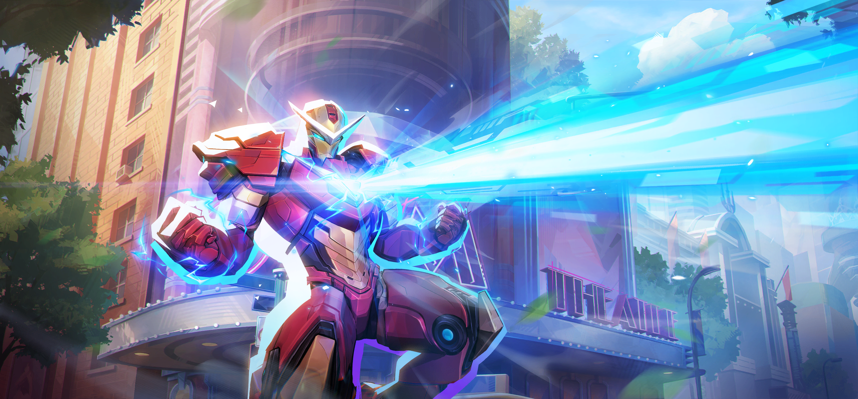 Unibeam Overdrive MVP Animation in Marvel Rivals
